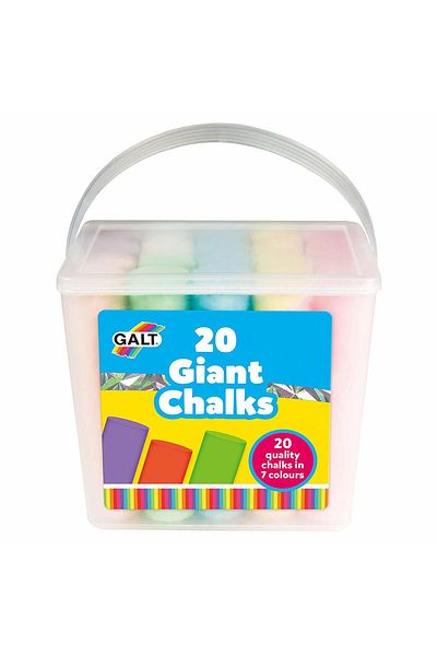 Galt Chalk Set - 20 Pieces - Educational And Interactive Game For Children