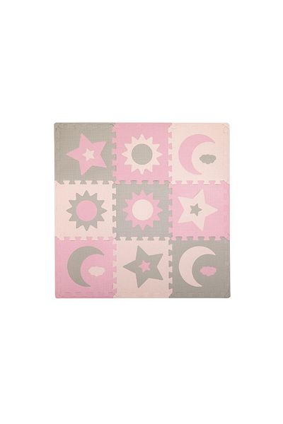 Momi Covoras De Joaca Puzzle 93x93 Cm , Nebe - Pink