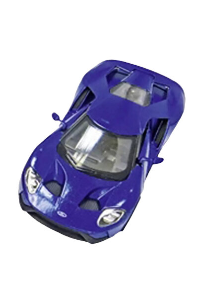 Goki Masinuta Die Cast Ford Gt 2017, Scara 1:38, 12.5 Cm, Albastra