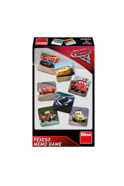 Dino Joc De Memorie - Cars 3 - Joc Educativ Si Interactiv Pentru Copii