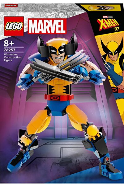 LEGO marvel Wolverine 76257 Production Figure - Toy Construction Set for Ages 7 and up (327 Pieces)