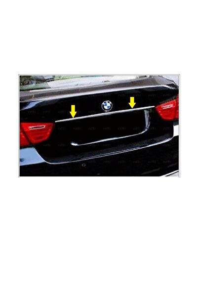 EBAL OTO AKSESUAR Bmw 3 Series E90 E91 Krom Bagaj Çıtası 2004-2012 Arası P.çelik