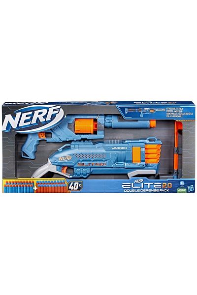 Hasbro Nerf Blaster Set Double Defense Elite 2.0