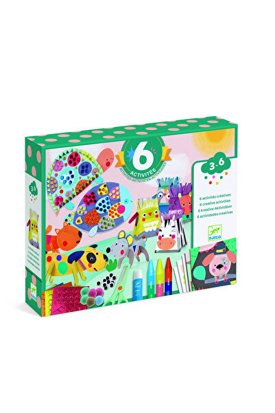 djeco Joc Creativ Casa Animalelor,