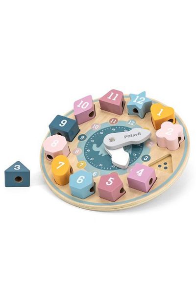 Bebeluc Ceas educativ cu forme geometrice PolarB