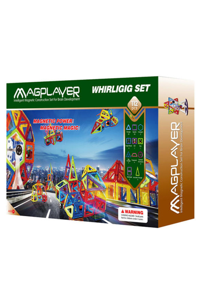 Magplayer Joc De Constructie Magnetic - 112 Piese