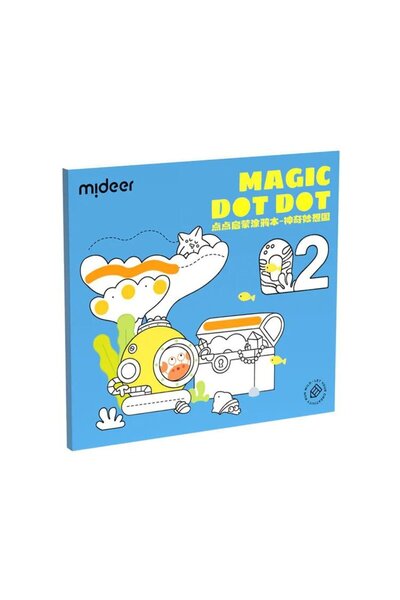 Mideer Carte De Colorat Pentru Activitati Do A Dot, Pentru Copii De 2 Ani, Av...