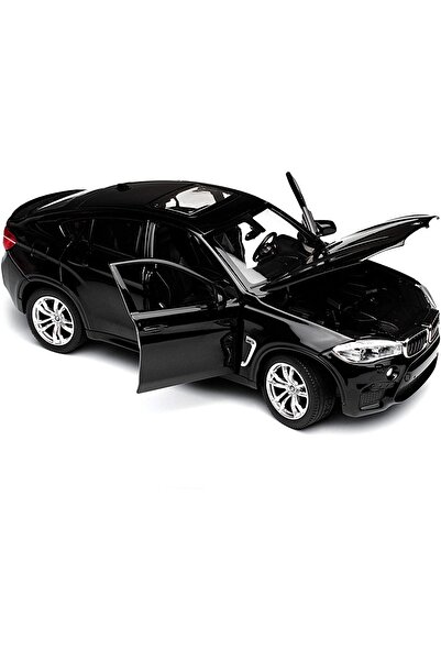 Rastar BMW X6m černé kovové auto v měřítku 1:24