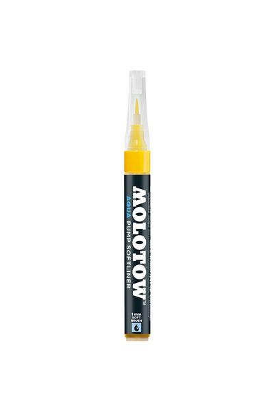 Molotow Pump Softliner Aqua 1mm Primary Yellow