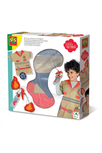 SES Creative Firefighter Costume With Accessories For Children