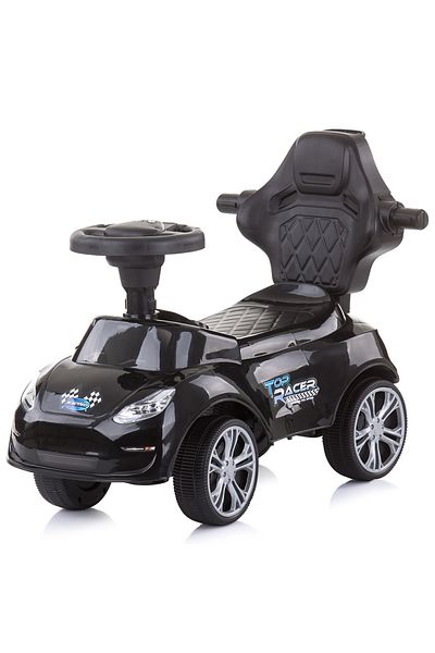 Chipolino Masinuta De Impins Turbo Black Cu Maner