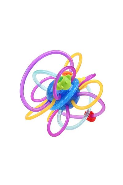 Hola Multicolored Gingival Rattle