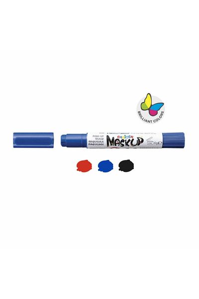 CARIOCA Face Painting Colors, Face Painting, Mask Up Carnival, 3 Pencils / Set