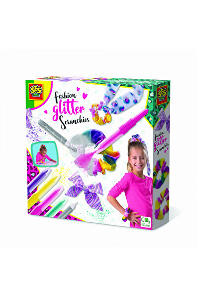 SES Creative Set creativ - Elastic de păr cu sclipici