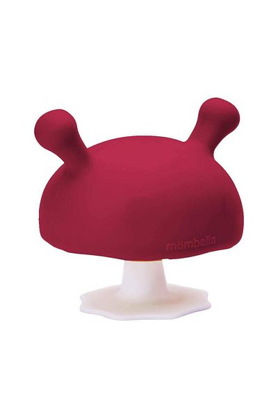 Mombella Silicone Gingival Ring, , Red Mushroom
