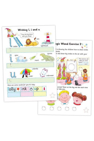 Galt Activity Book and Stickers - Handwriting