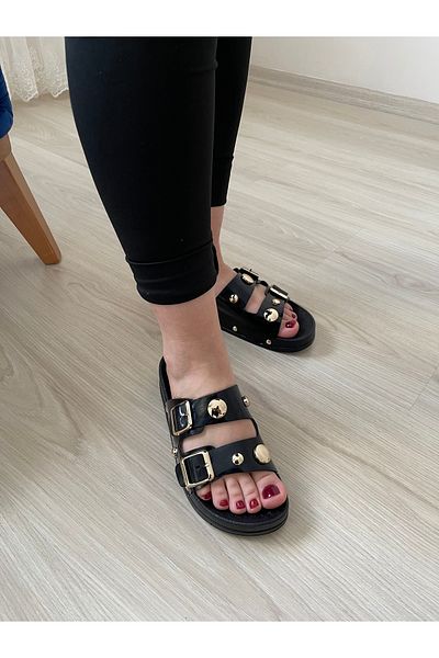 Hızlı Al Slippers .Soft Sole Adjustable Buckle Women's Slippers