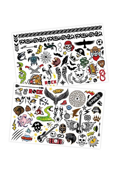 Buki France 75 Tattoos - Creative Set For Boys