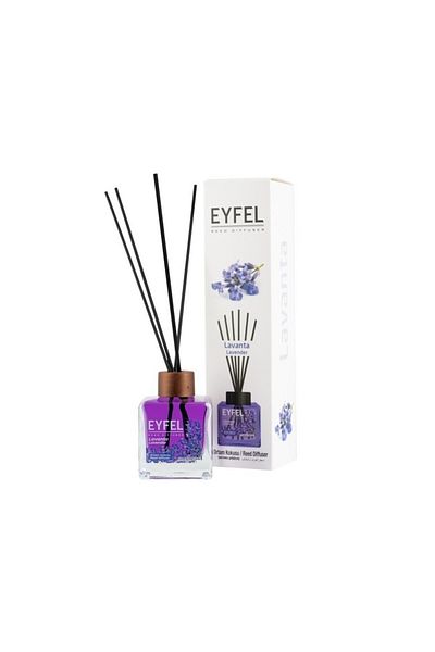 Eyfel Room Freshener With Sticks, Lavender, 120ml