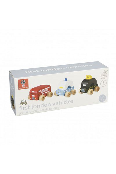 Orange Tree Toys Σετ Οχημάτων Λονδίνου,