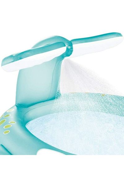 Intex Inflatable Pool With Shower For Children, 201 X 196 X 91 Cm,