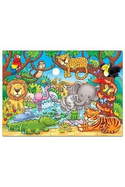 Orchard Toys Puzzle Cu Activitati Cine Este In Jungla? / Who's In The Jungle?