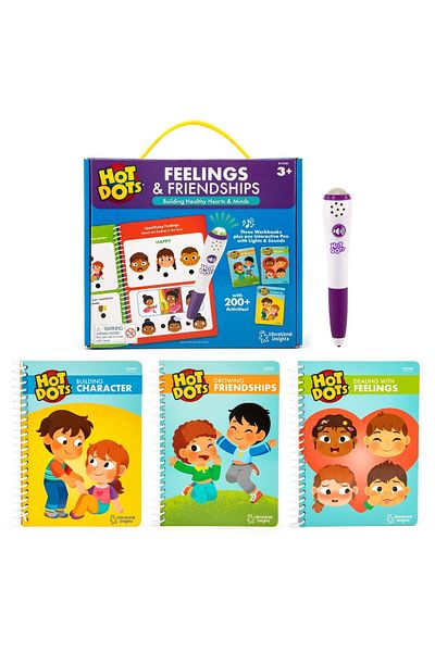 Educational Insights Hot Dots Set - Emotions & Friends