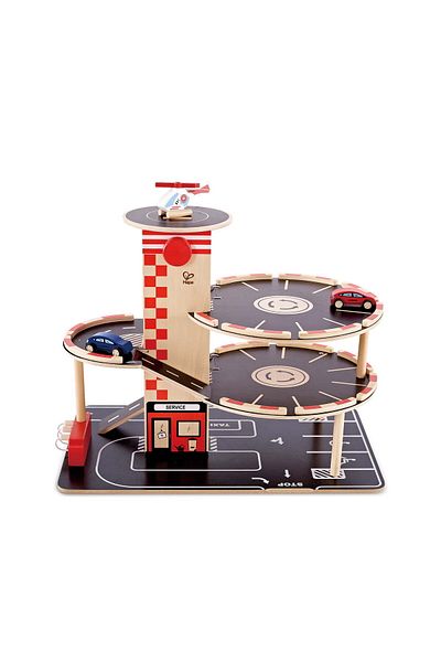 Hape Wooden Toy - Parking Garage
