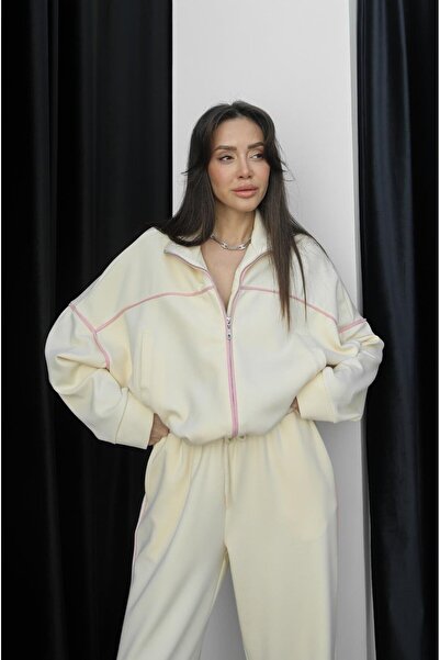 Havoş Ecru Rudd Piping tréningruha szett