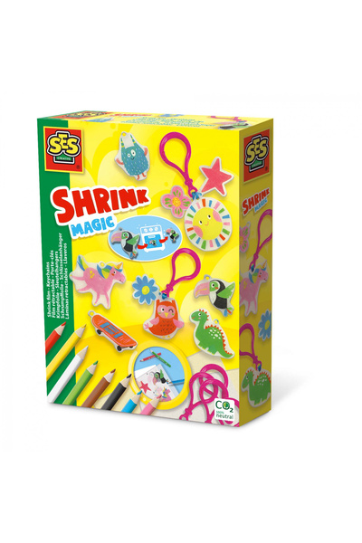 SES Creative Set creativ - Brelocuri, Folie termocontractabilă