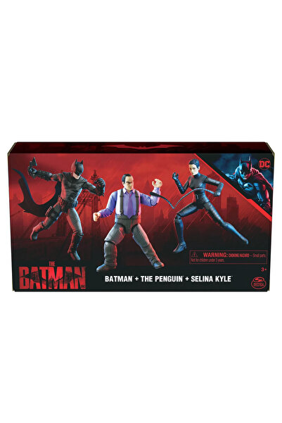 Spin Masters SET FILM BATMAN DE 3 FIGURINE 10CM