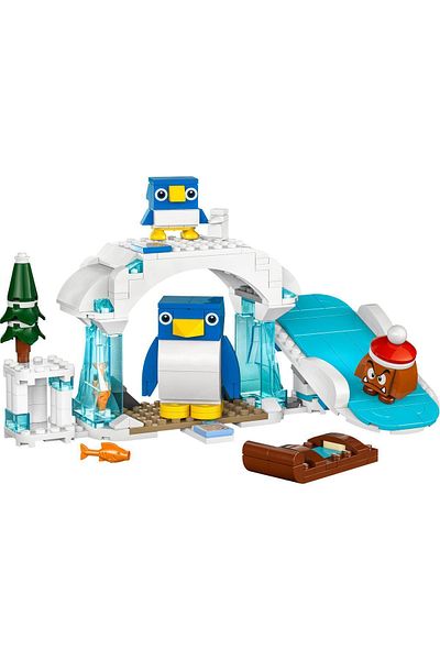 LEGO Super mario Penguin Family Snow Adventure Set 71430 - 228 Piece Toy Building Set
