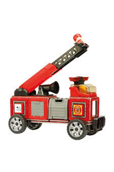 Clicstoys Set Magnetic Magformers Uimitorul Set Cu Vehicule De Interventie