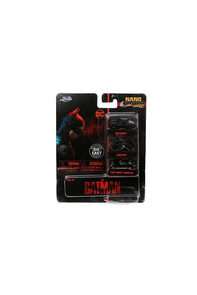 Simba Jada Set 3 Vehicule Nano Batman 4cm