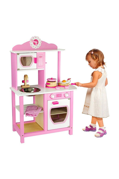 Viga Toys Bucatarie Din Lemn Mica Printesa