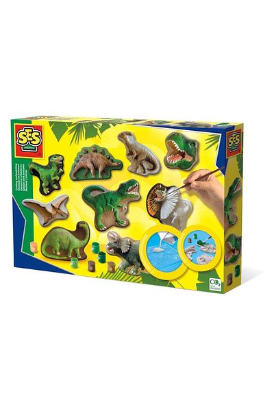 SES Creative Molding and Painting Set - Dinosaur World