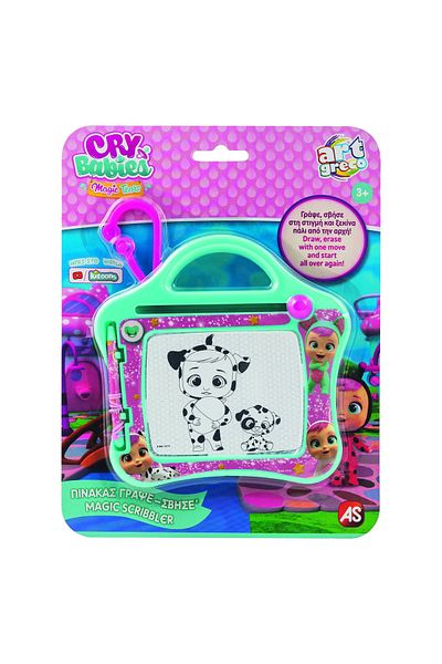 As Tabla De Scris Cry Babies Magic Scribbler, 3 Ani , Multicolor, Jucarie Educativa Games