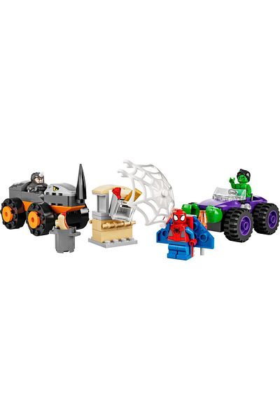 LEGO ® Marvel Spidey and His Incredible Friends Hulk vs. Rhino Truck 10782 (110 Pieces)
