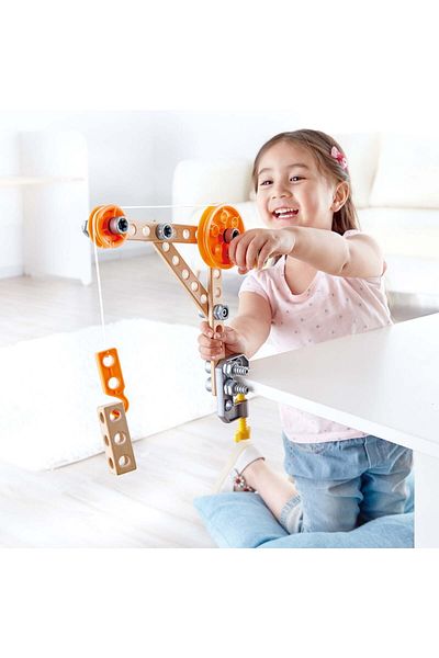 Hape Wooden Toy - Set Of 3 Experiments (37 PIECES)
