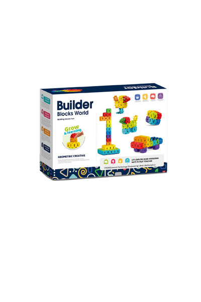Bufnitel Steam Building Set - Little Mathematician (100 PIECES)