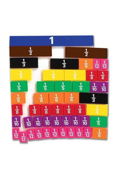 Edx Education Fractii, Set Educativ Cu 51 Piese