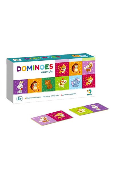 dodotoys Joc Domino Animale, 28 de bucăți