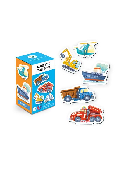 Dodo Magnetic Set - Learn Means of Transport in English