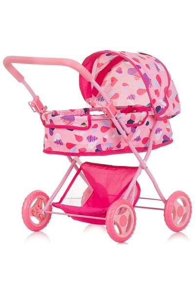 Chipolino Dora Hearts Doll Stroller