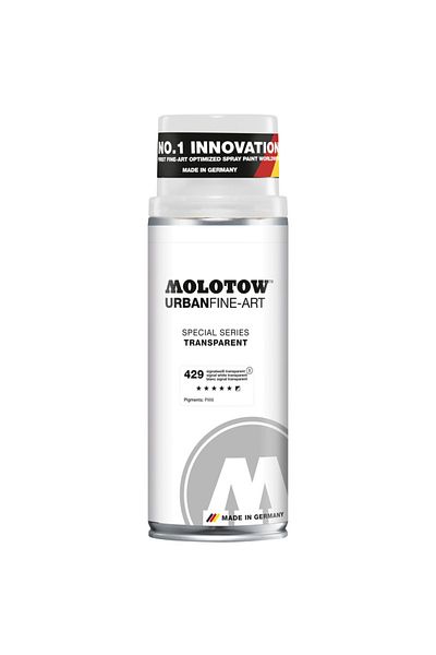 Molotow Spray Ufa 400ml Signal White Transparent