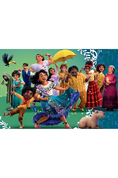 Lisciani Puzzle De Colorat - Encanto (2 X 60 PIESE)
