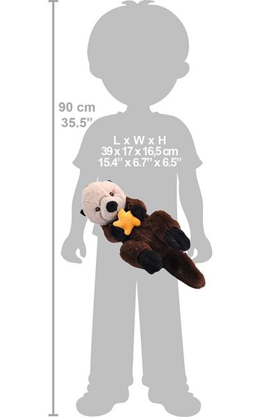 Wild Republic Ecokins Θαλάσσια Βίδρα - Wild Republic Plus Παιχνίδι 30 εκ.