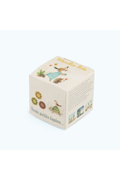 Moulin Roty Δίσκοι με ιστορίες για τα τρία μικρά κουνέλια,