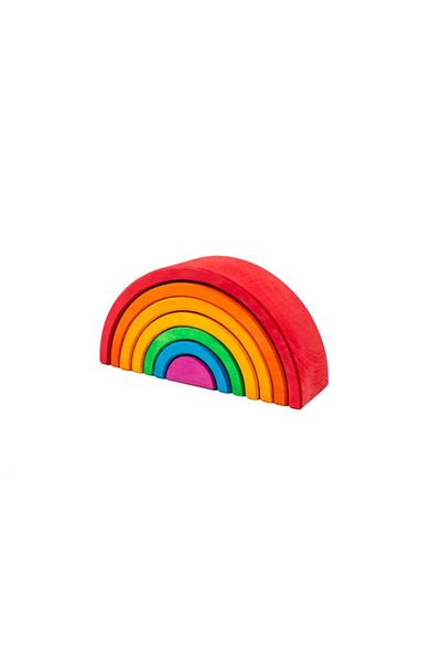 Marc toys Curcubeu Din Lemn - Jucarie Handmade - 23 Cm