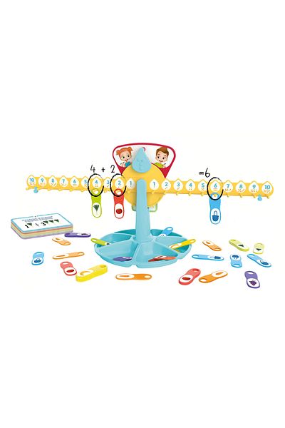 Buki France Numerical Scale - Educational Set With Numbers For Children